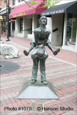 Burlington, VT - Leap Frog Sculpture